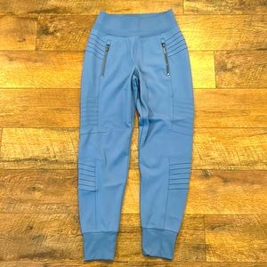 Athleta Venice Moto Jogger in light blue!